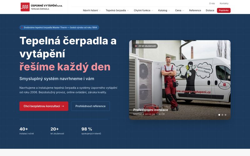 Úsporné vytápění